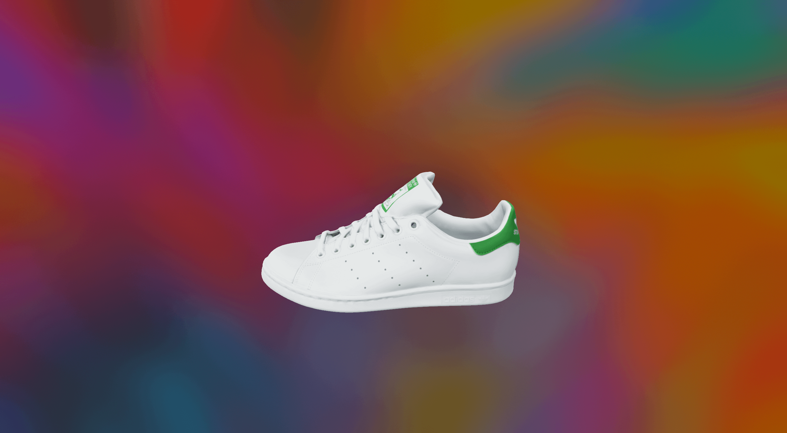 A 3D model of a shoe.