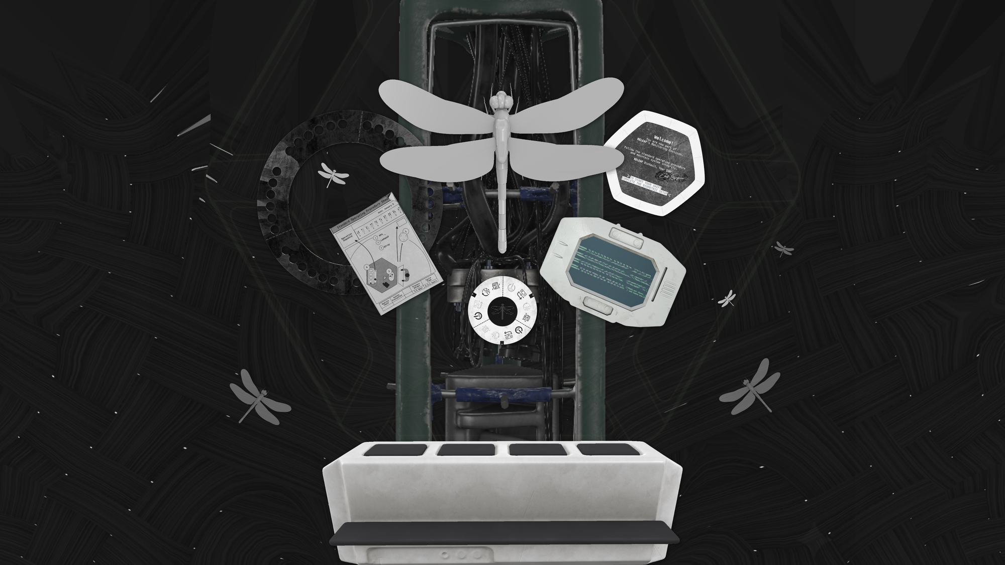 The Green Spurt promotional artwork featuring the game assets