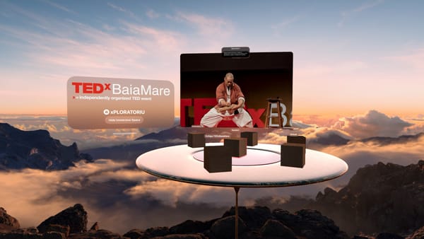 xPLORATORIU: How we turned TEDxBaiaMare’s photo archive into a interactive story on Apple Vision Pro