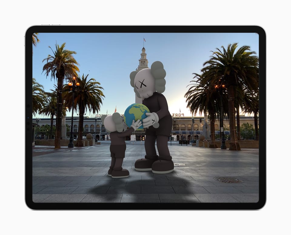 A first look at Apple's new Augmented Reality features