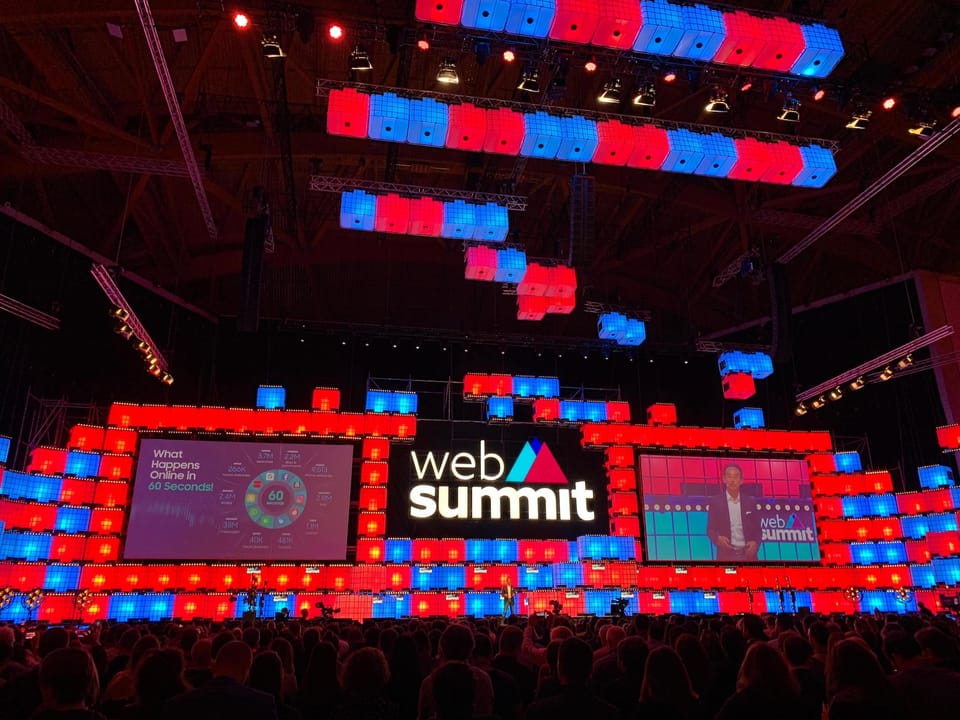 Web Summit 2018 stage
